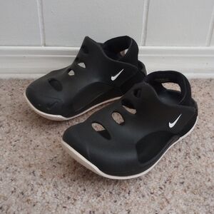 Nike Sunray Protect Black & White Sandals